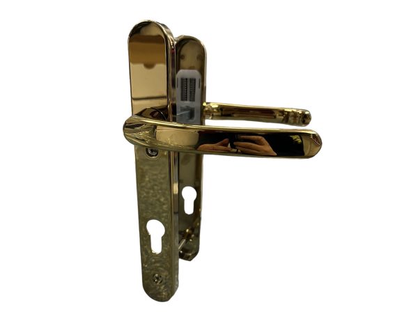 NELK BRUM 92 PZ122 SCREW CENTRES LEVER LEVER UPVC DOOR HANDLES - Image 1