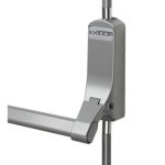 EXIDOR 294 SILVER SINGLE PANIC BOLT