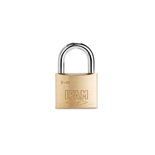 IFAM E SERIES BRASS PADLOCKS KEYED ALIKE - Image 1