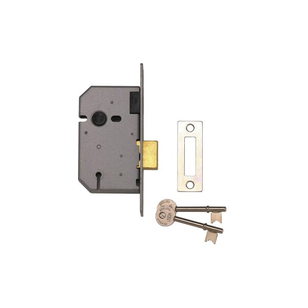 UNION 2157 3 LEVER UPRIGHT DEADLOCK - Image 1