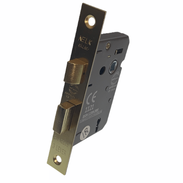 NELK 3 LEVER FIRE RATED MORTICE SASHLOCK - Image 1