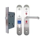 ACCESSIBLE TOILET LOCKSET - SUITS NATIONAL KEY SCHEME