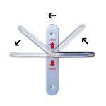 ACCESSIBLE TOILET LOCKSET - SUITS NATIONAL KEY SCHEME - Image 3