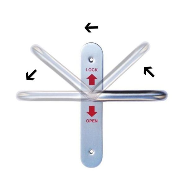 ACCESSIBLE TOILET LOCKSET - SUITS NATIONAL KEY SCHEME - Image 3