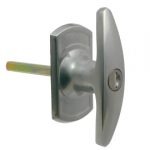 L&F UNIVERSAL 17.5mm GARAGE T DOOR HANDLE