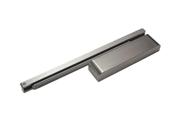 NELK 2-4 RACK & PINION DOOR CLOSER C/W GUIDE RAIL - Image 1