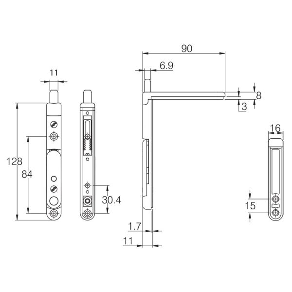 MILA FINGER OPERATED BOLT - Image 3