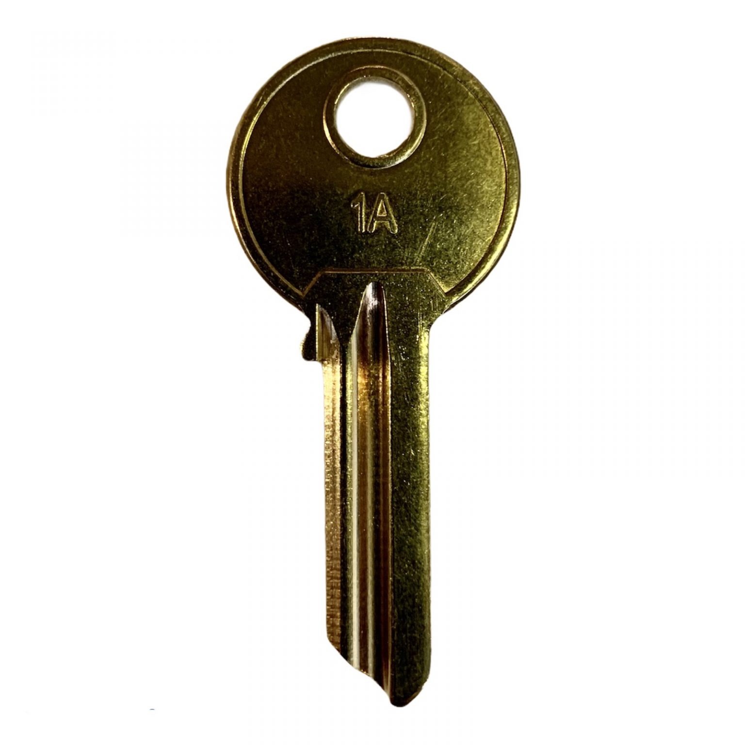 1A BRASS KEY BLANK North East Lock & Key