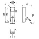 ARRONE AR883-SE SINGLE PUSH PAD - Image 2