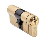 ATK 3* EURO DOUBLE CYLINDERS - BRASS