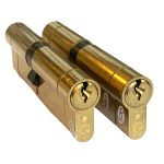 GREENTEQ Q-STAR 1* EURO DOUBLE KEYED ALIKE PAIR 6 KEYED