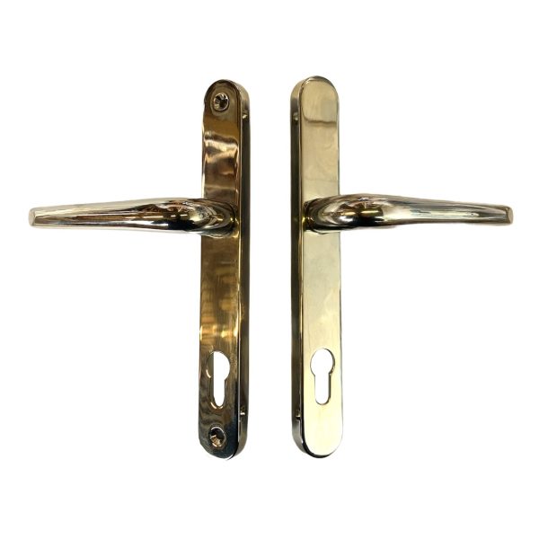 NELK 92 / 210 SCREW CENTRES LEVER LEVER UPVC DOOR HANDLES - Image 1