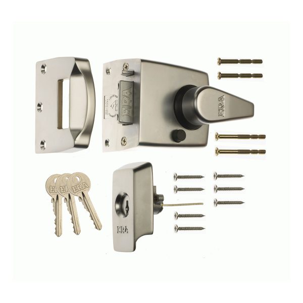 BRITISH STANDARD KEYLESS EGRESS NIGHTLATCH DOOR LOCK - Image 1