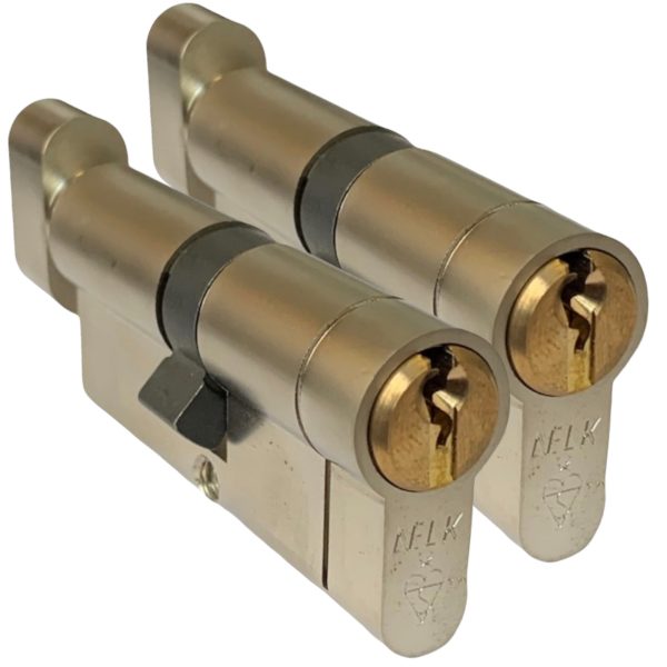 NELK 1* TS007 EURO PROFILE & TURN KEYED ALIKE PAIR - Image 1