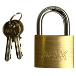 NELK BRASS 50MM PADLOCK KEYED ALIKE