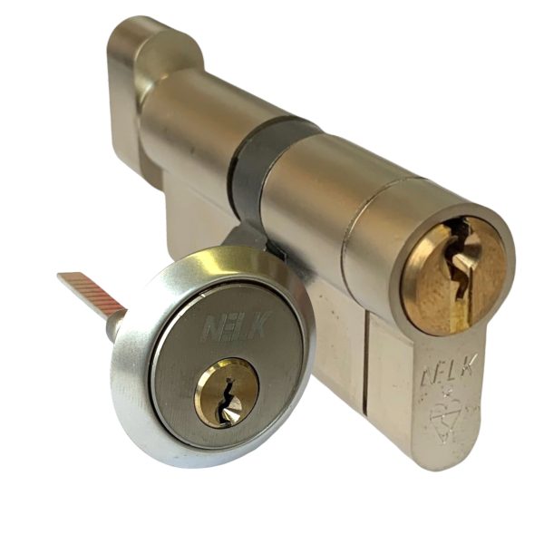 NELK 1* TS007 EURO TURN & RIM CYLINDER KEYED ALIKE PAIR - Image 1