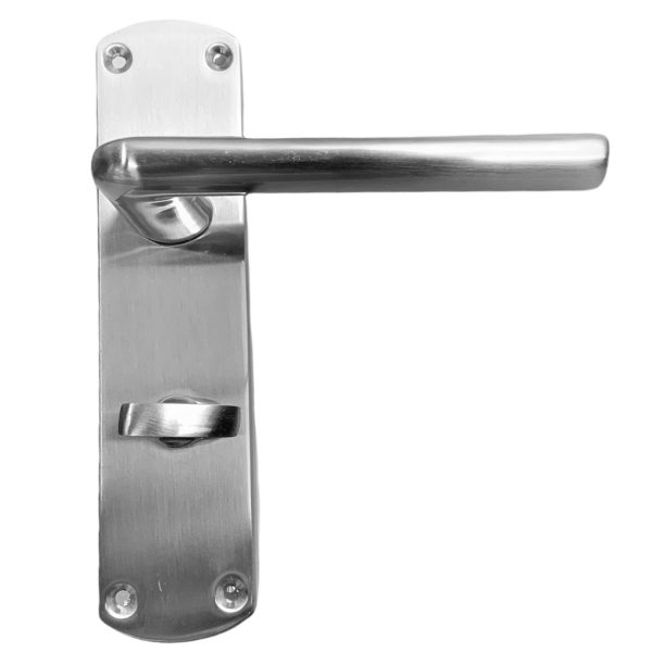 NELK BATHROOM HANDLE SATIN NICKEL - Image 1