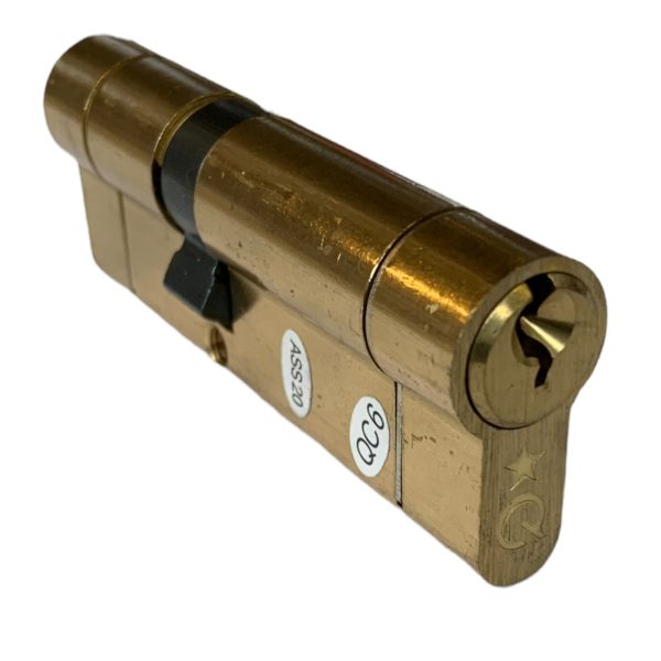GREENTEQ Q-STAR TS007 1 STAR DOUBLE EURO CYLINDER - Image 1