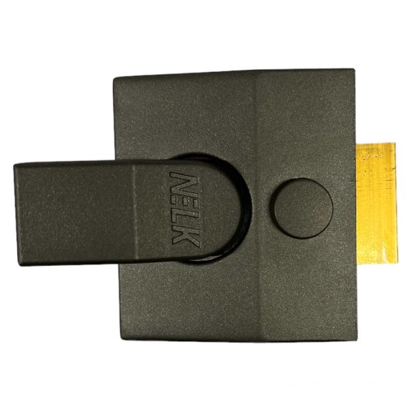 white background with black deadlock nightlatch