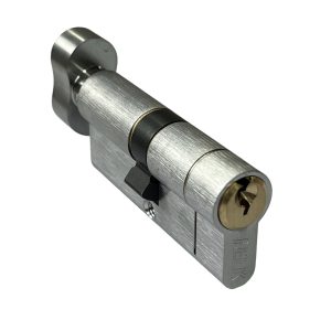 white background with silver locking mechanism