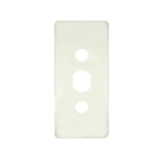 transparent background with cream window repair plate