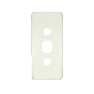 transparent background with cream window repair plate
