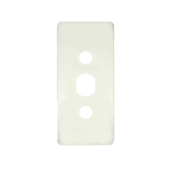 transparent background with cream window repair plate