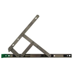 white background with silver hinges