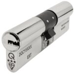 white background with dual euro cylinder