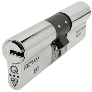 white background with dual euro cylinder