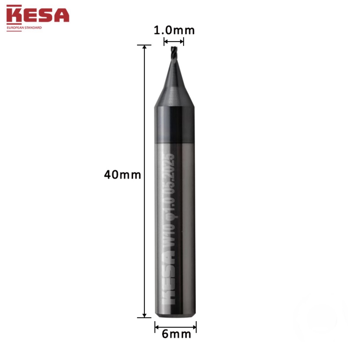 IMG_6744 KESA 1.0mm end milling cutter compatible with General Vertical Mechanical Key Machine Silca Matrix/JMA Carpi/Keyline 303/304 /Punto/T-REX/RST Mustang - Image 1