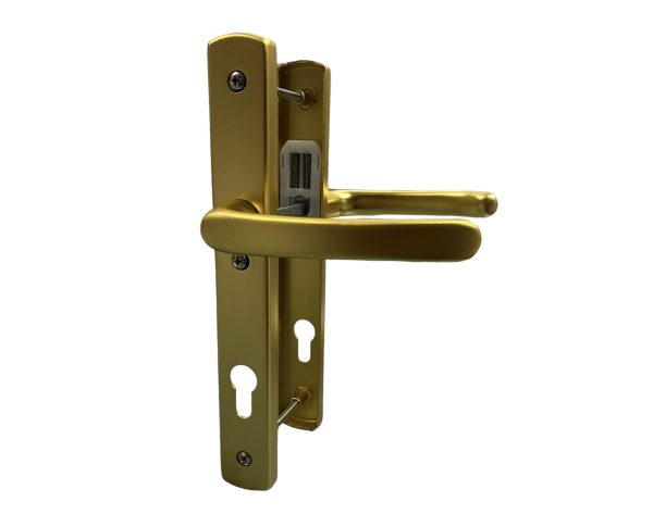 NELK WINKHAUS 92mm PZ LEVER LEVER HANDLES 215mm SCREW CENTRES - Image 1