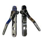 Veka / Era linea BiFold Full Backplate Door Handle 4 screw fixings