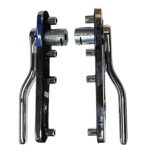 Veka / Era linea BiFold Full Backplate Door Handle 4 screw fixings - Image 2